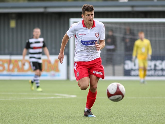 His return emphasised just how important he is to the team. Linked play superbly between the midfield and Cartman, caused problems for the Whitby defence and took his goal superbly.