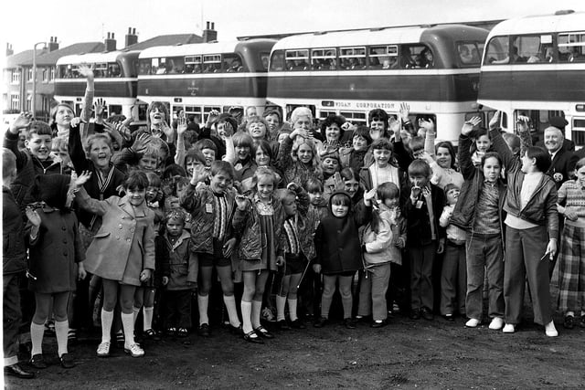 Goose Green Labour outing in 1972