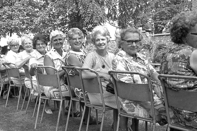 The St David's Haigh summer garden party in 1976