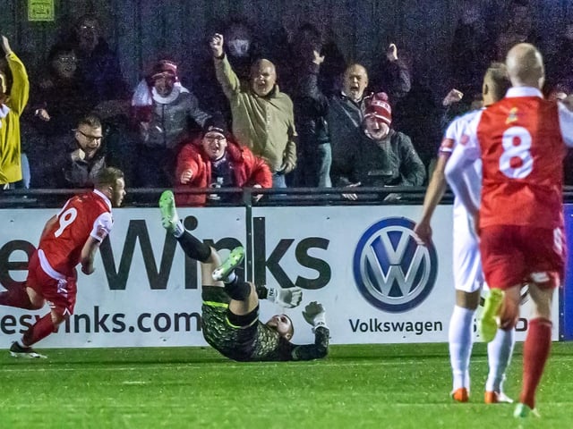 PHOTO FOCUS: Scarborough Athletic 2-1 Whitby Town / Pictures by Brian Murfield & Morgan Exley