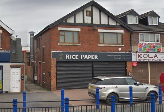 Rice Paper: "We order from rice paper nearly every week. I cannot fault it. Service is always brilliant, so friendly and helpful. Food is lovely and big portions. Salt and pepper chicken is the best food on the menu!"