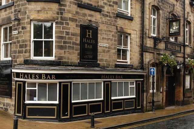 Hales Bar is the oldest licensed premises in Harrogate. It is an old coaching inn and founded in the mid-17th century. For the most part, it exhibits ghostly manifestations. these include poltergeists with strange sounds and manic laughter. Licensees have reported bottles and glasses falling off the shelves, spin and drop. However, never smash. Customers have witnessed shadows walking through the bar. When it was investigated by a paranormal team, the static camera caught a black shape floating down behind an internal door. The light on the camera adjusted itself to it.
