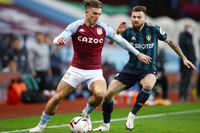 8 - Struggled to contain Grealish in the first half but recovered to defend brilliantly in the second and contributed to attacks.
Photo by Michael Steele/Getty Images.