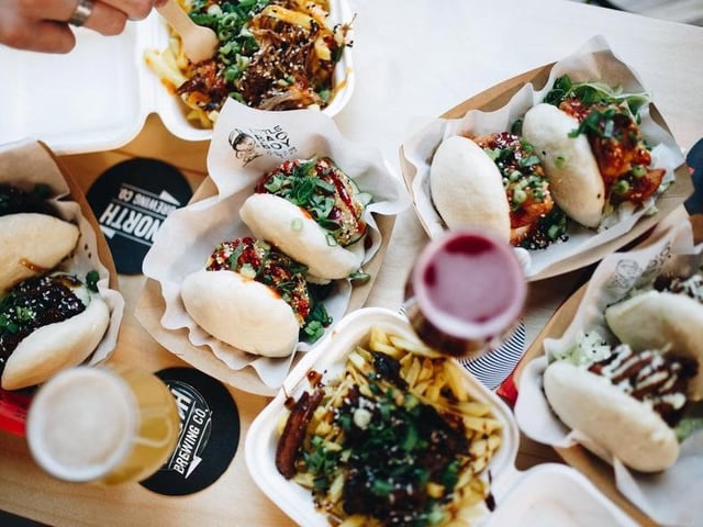 Children under 16 can visit the Asian street vendor at North Brewing Co Taproom, in Sovereign Square, between 3pm and 4.30pm during half term to collect a free bao bun and fries.