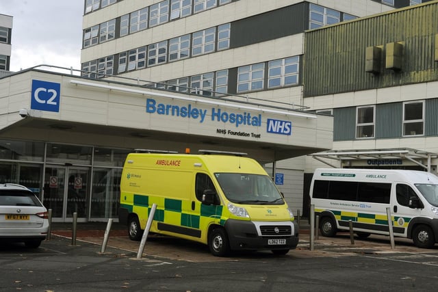 Barnsley has a rate of 489.7 cases per 100,000 people, up from 326.5.
