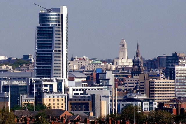 Leeds has a rate of 399.4 cases per 100,000 people, up slightly from 398.4.