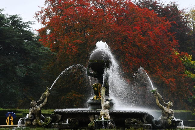 The Atlas Fountain on the Castle Howard estate
