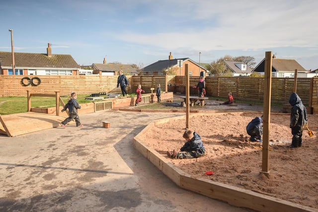 School took advantage  of lockdown to  redesign the Early Years Foundation Stage department  so that the outdoor area allows opportunities for big scale play with no restrictions.