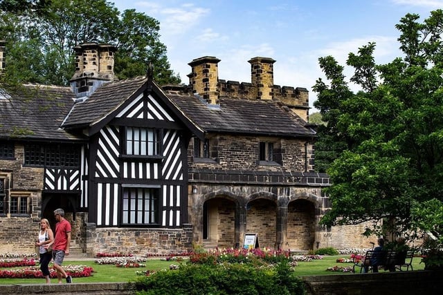 The hall was built in 1420 and was transformed by Anne Lister in the 1800s. The hall and outbuildings are believed to be haunted by previous owners. Many orbs have been caught on camera.