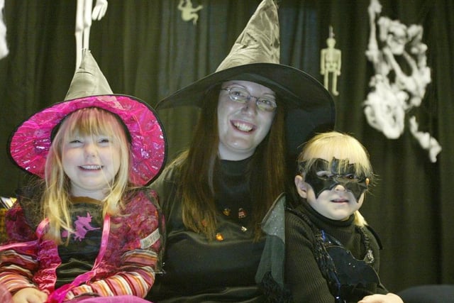 Halloween dress-up day at Ark Nursery, Dean Hey Farm, Cragg Vale back in 2007.