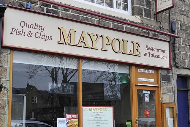 Maypole customer:" The atmosphere was very friendly and efficient and the fish and chips excellent. Perfectly crispy batter with and succulent fresh fish."