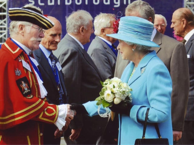 Meeting the Queen when she opened the Open Air Theatre in 2010