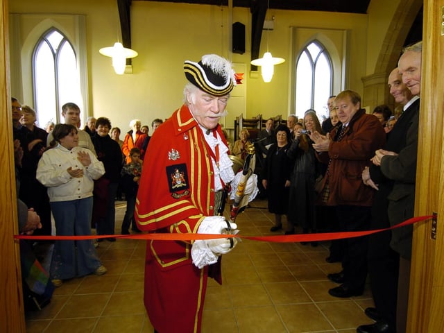2005 ... opening the Ingrid Flute Gallery and St Hilda's Church, Ravenscar