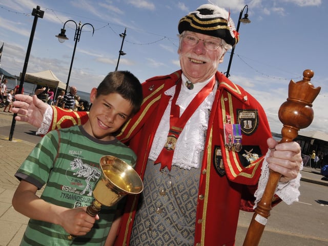 Armed Forces Day 2011, with 11-year-old Daniel sykes of Scarborough