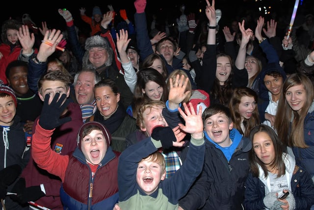 The Harrogate bonfire back in 2012.