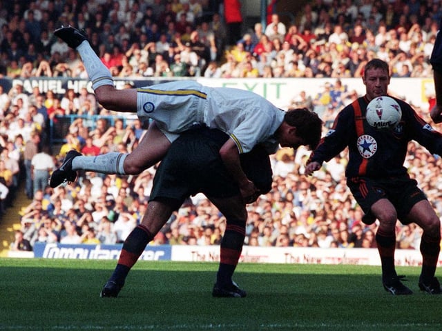The Whites demolished the Magpies 4-1 at Elland Road in October 1997 with Harry Kewell among the goalscorers.