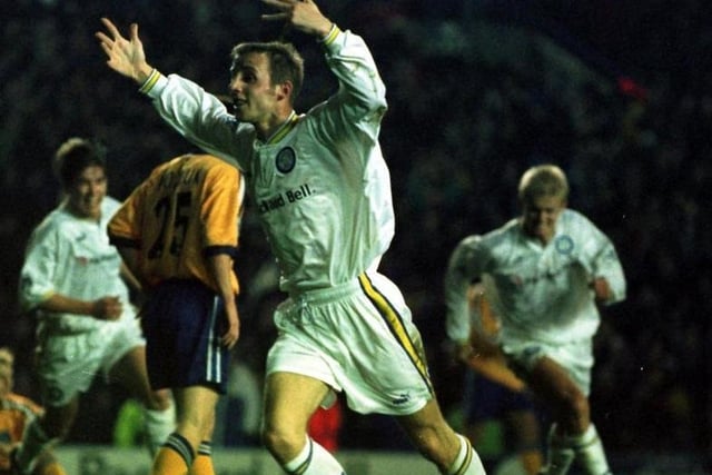 A game which has gone down in Leeds United folklore as the Whites battled back from 3-0 down to beat the Rams with Lee Bowyer scoring a last-gasp winner at Elland Road in November 1997.
