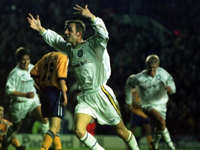 A game which has gone down in Leeds United folklore as the Whites battled back from 3-0 down to beat the Rams with Lee Bowyer scoring a last-gasp winner at Elland Road in November 1997.