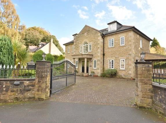 For just under one million pounds, this 6-bed in Foxhil Court is gated with double doors into an entrance porch located in Weetwood in Leeds