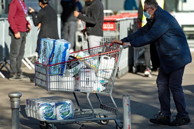 Costco will remain open during the lockdown as it sells essential items such as food and toilet roll