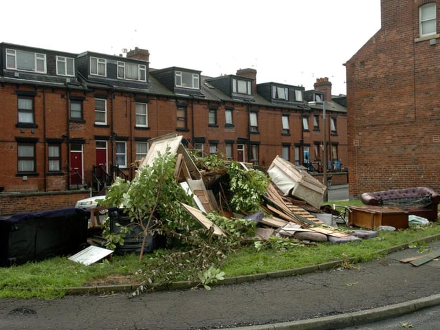 The bonfire at Holbeck in November 2006.