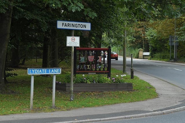 The population of Farington West in South Ribble increased by 10.17% from 2014 to 2019. The average growth in the area was 1.57%.