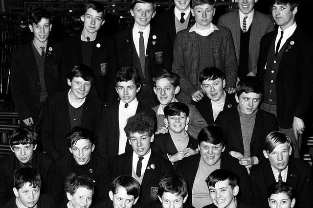 RETRO 1967 - Speech Day at All Saints Secondary School, Wigan