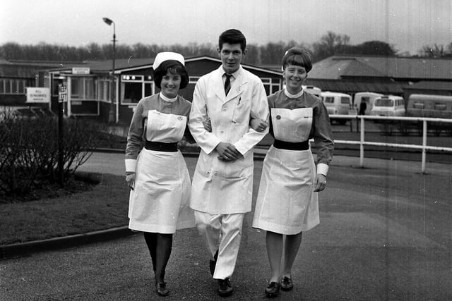 RETRO 1967 - Nursing staff at Wrightington Hospital