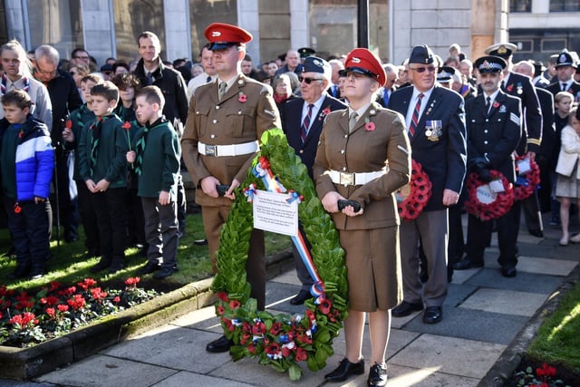 Wigan Remembrance Day Parade and Ceremony2019.