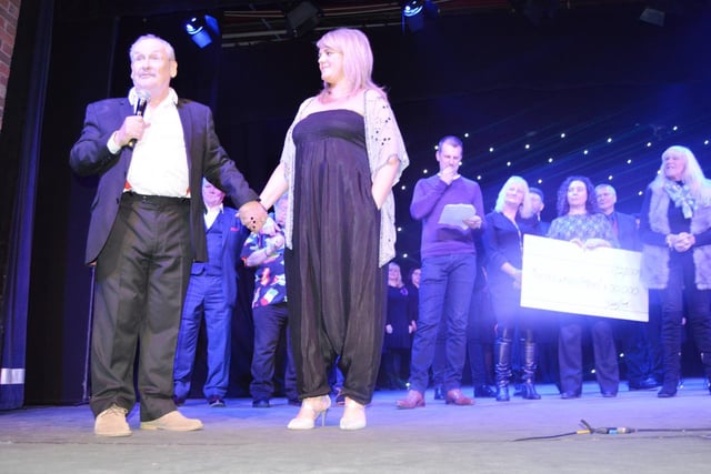 Bobby Ball and actress Sally Lindsay at the Let The Sunshine In event to raise money for Clifton Hospital