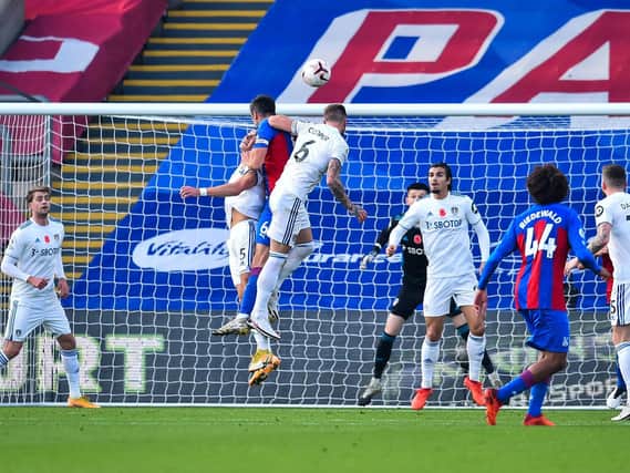 Leeds United found themselves on the wrong end of another 4-1 scoreline at Selhurst Park. Photo by GLYN KIRK/POOL/AFP via Getty Images.