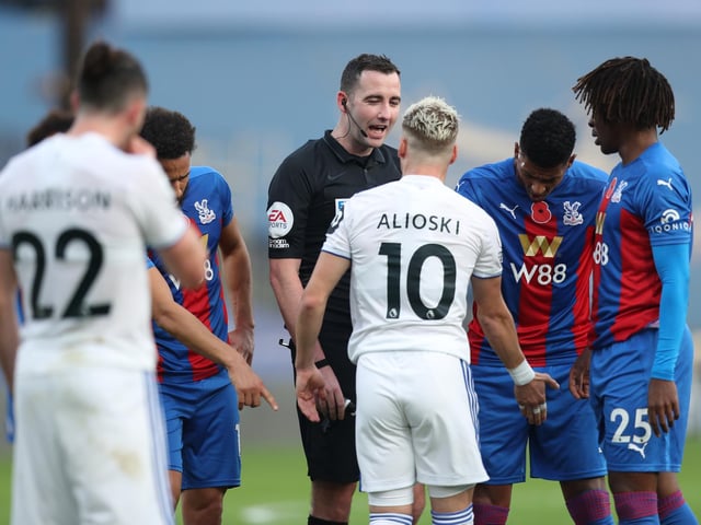 6 - Ran his socks off but couldn't combine with Harrison to cut Palace open on the left.
Photo by Naomi Baker/Getty Images.
