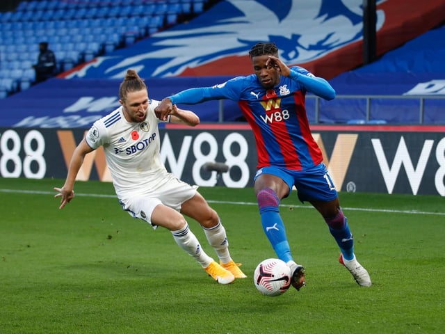 7 - Got forward well in the first half, played a part in the disallowed goal and the one that stood. Not able to make the same impact second half.
Photo by Matthew Childs/Getty Images.