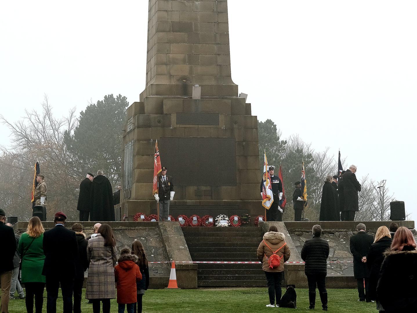 Sunday's service at Oliver's Mount.