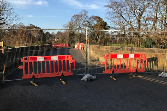 North Yorkshire County Council's Highways Department has said it predicts repairs will be completed by January 2021.