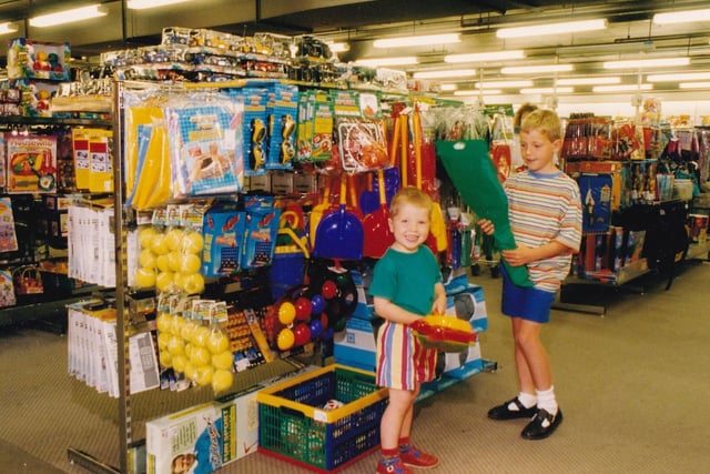 Do you remember the children's toy department?