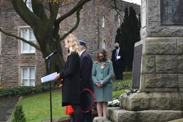Clitheroe Remembrance 2020. Picture by Ken Geddes