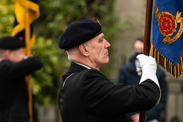 Burnley gathers to mark Remembrance Sunday