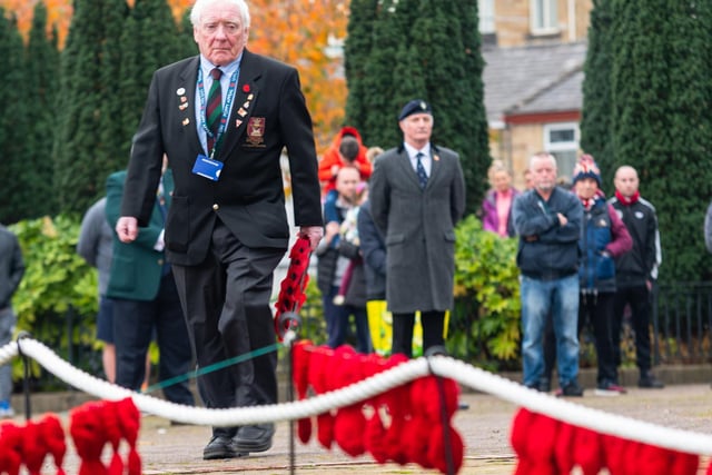Burnley gathers to mark Remembrance Sunday