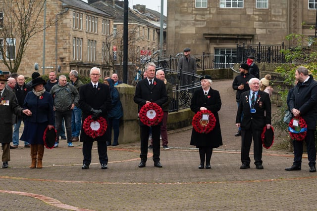 Burnley commemorates Remembrance Sunday