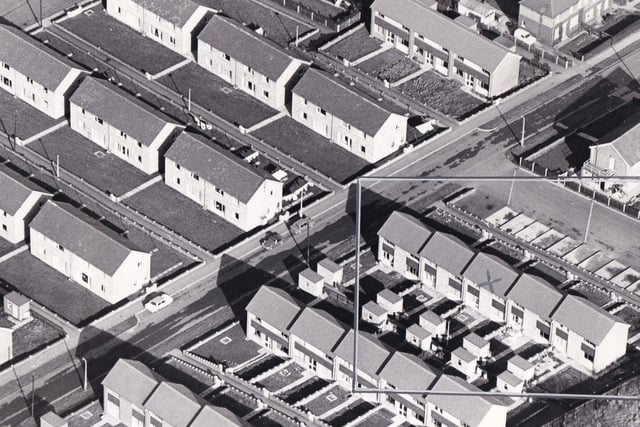 This is the Dacre estate at Lupset pictured in February 1972.