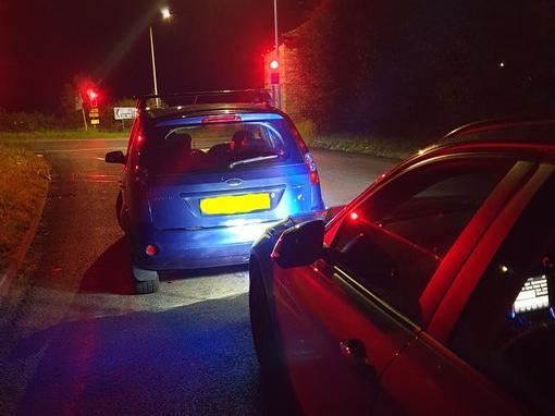 Multiple reports about this Fiesta speeding and doing handbrake turns in Blackburn. Officers sighted the vehicle at speed, stopped it and seized it under section 59. The driver now has a 4.5 mile walk home to think about his manner of driving