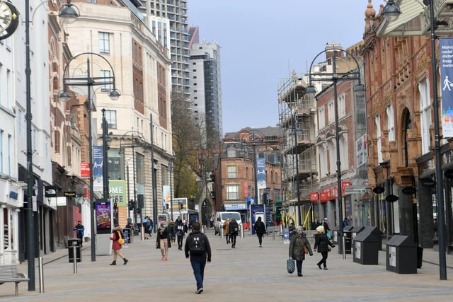 The population of Little London and Woodhouse increased by 26.5 per cent from 2013 to 2018. This ward includes the University area and most of the city centre.