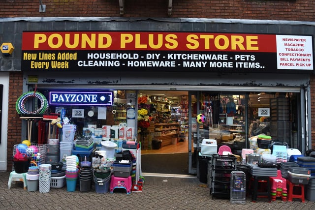 Pound Plus Store, Orchard Street