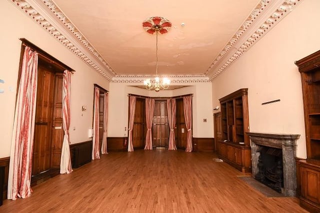 The hall had been put up for sale with a guide price of £1.5million last year, but until now, details of any sale had not been made public.
