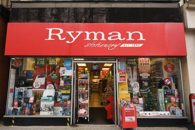 Ryman Stationery on Abingdon St