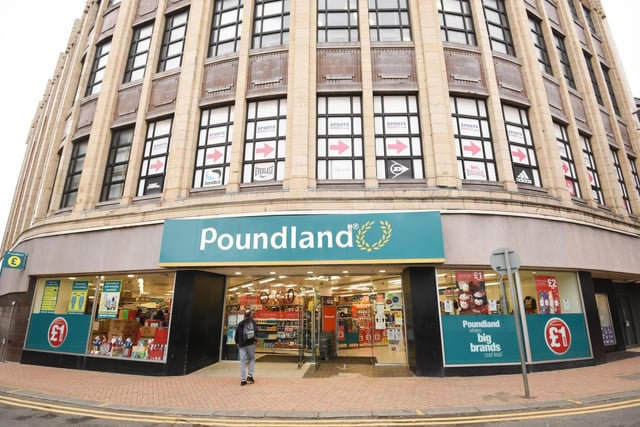 Poundland on Bank Hey St