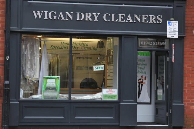 Wigan Dry Cleaners, Library Street, Wigan.