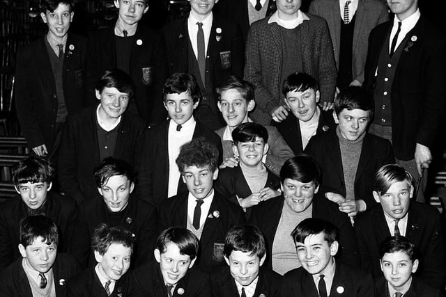 Speech Day at All Saints Secondary School, Wigan, in 1967