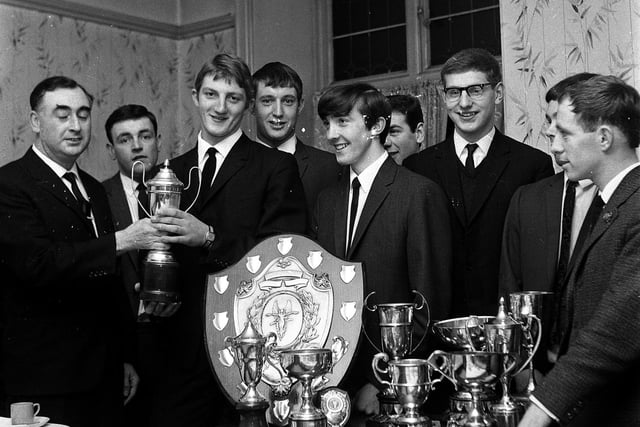 Wigan Wheelers Club annual presentation evening.in 1967